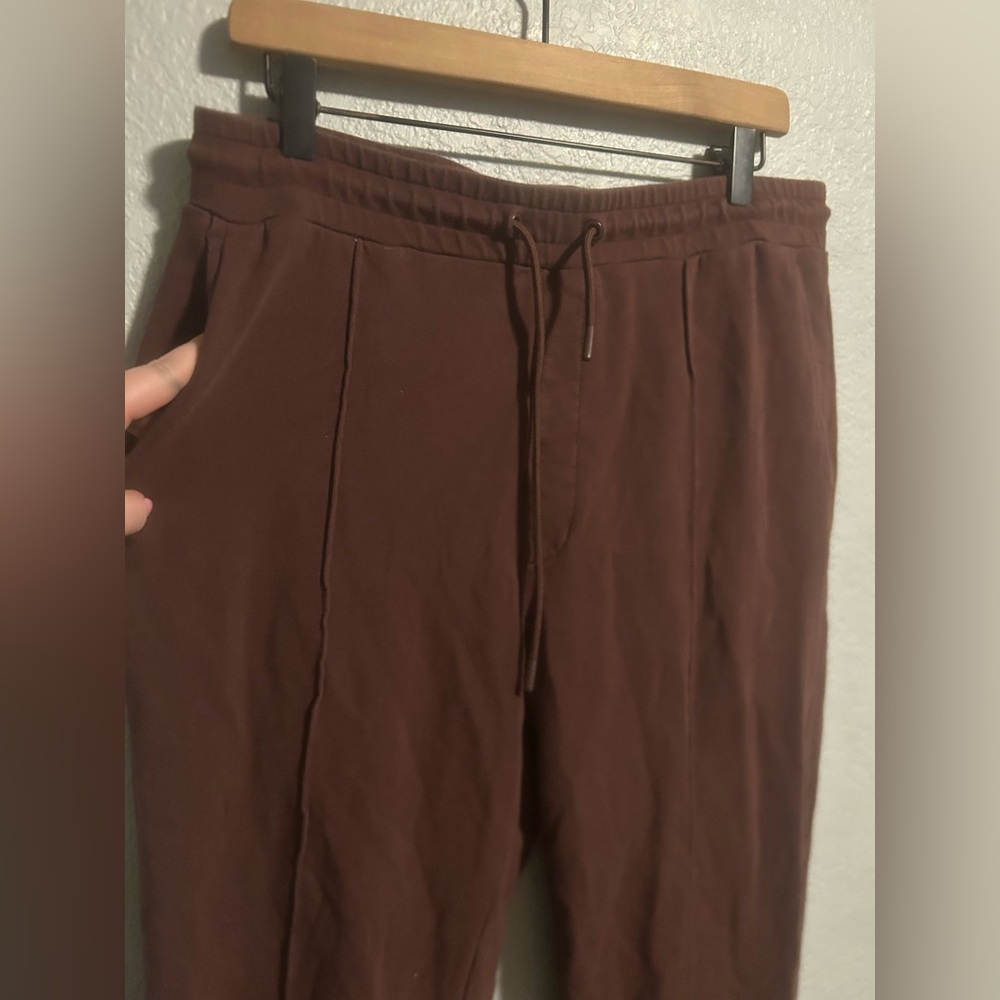 Men’s richerpoorer terry trouser in truffle - Picture 8 of 12